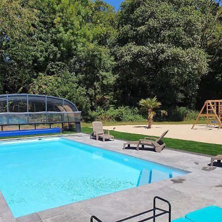 Gites De Maner Ster - Le Frene Piscine Ou Le Chene Piscine Et Spa Privatif Cléden-Poher エクステリア 写真