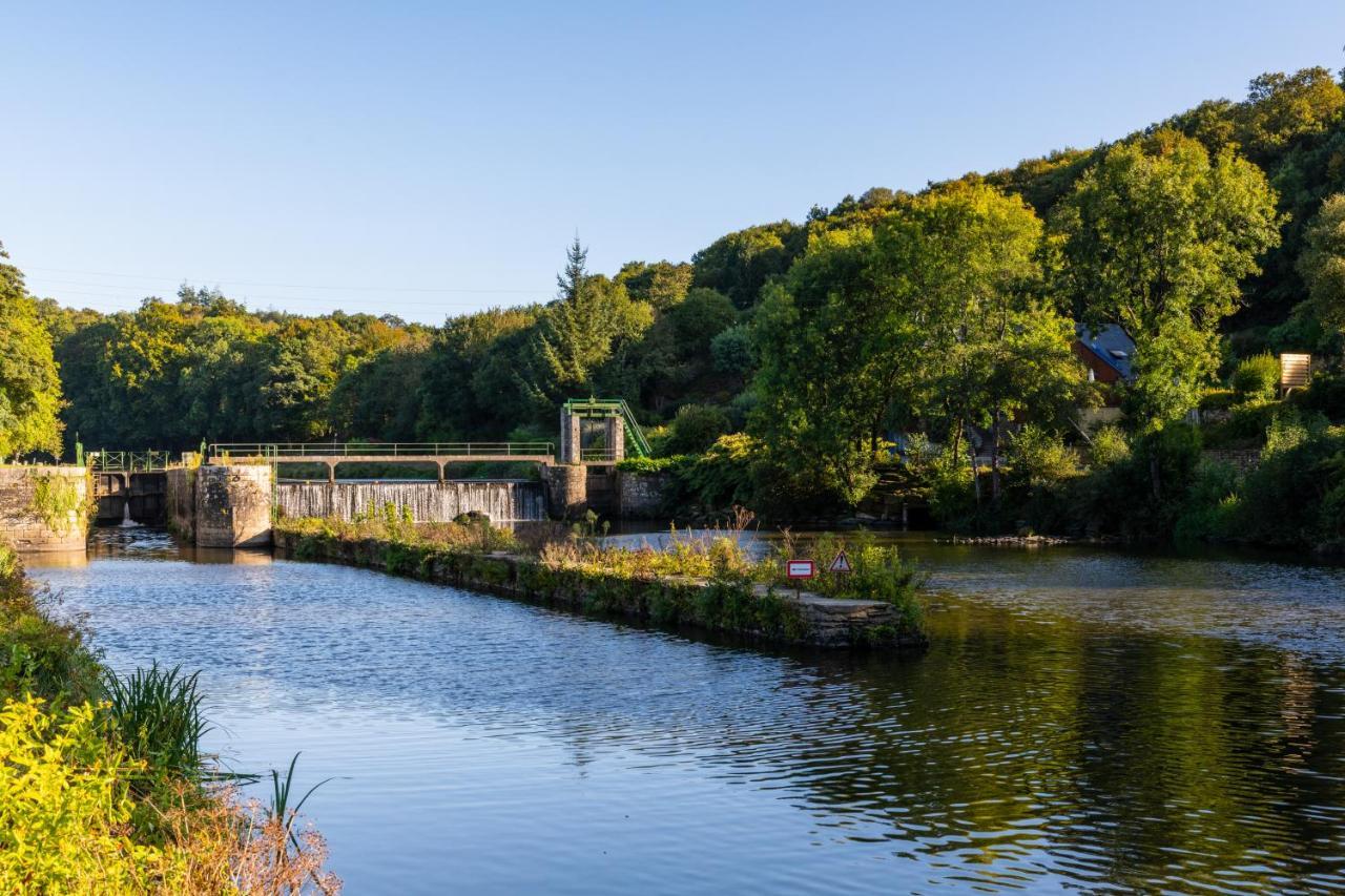 Gites De Maner Ster - Le Frene Piscine Ou Le Chene Piscine Et Spa Privatif Cléden-Poher エクステリア 写真
